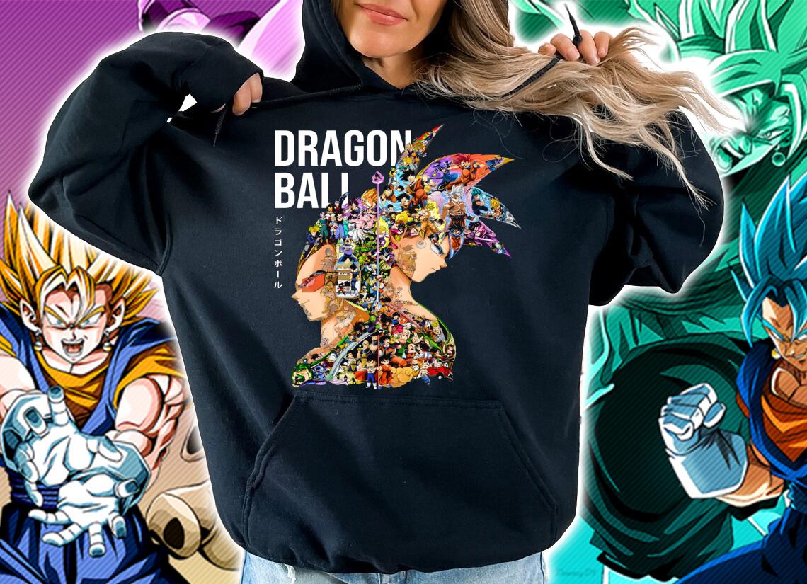 Dragon Ball All Characters Inside Vegeta Son Goku t-shirt hoodie