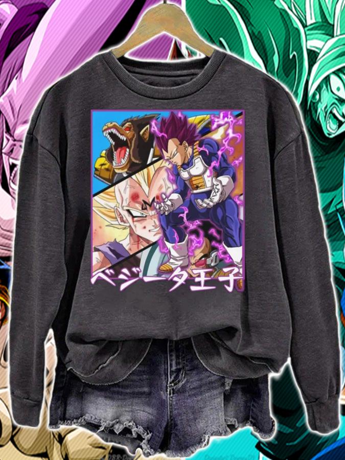 Evolution Vegeta Dragon Ball Majin Vegeta Ultra Ego t-shirt sweatshirt