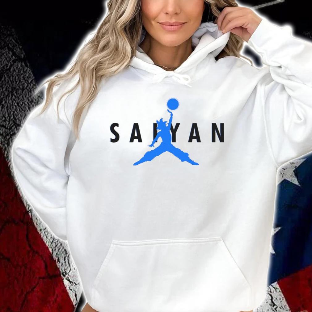 SSJ Blue Goku Jordan Air Goku DBZ Dragon Ball Z Super Saiyan t-shirt hoodie