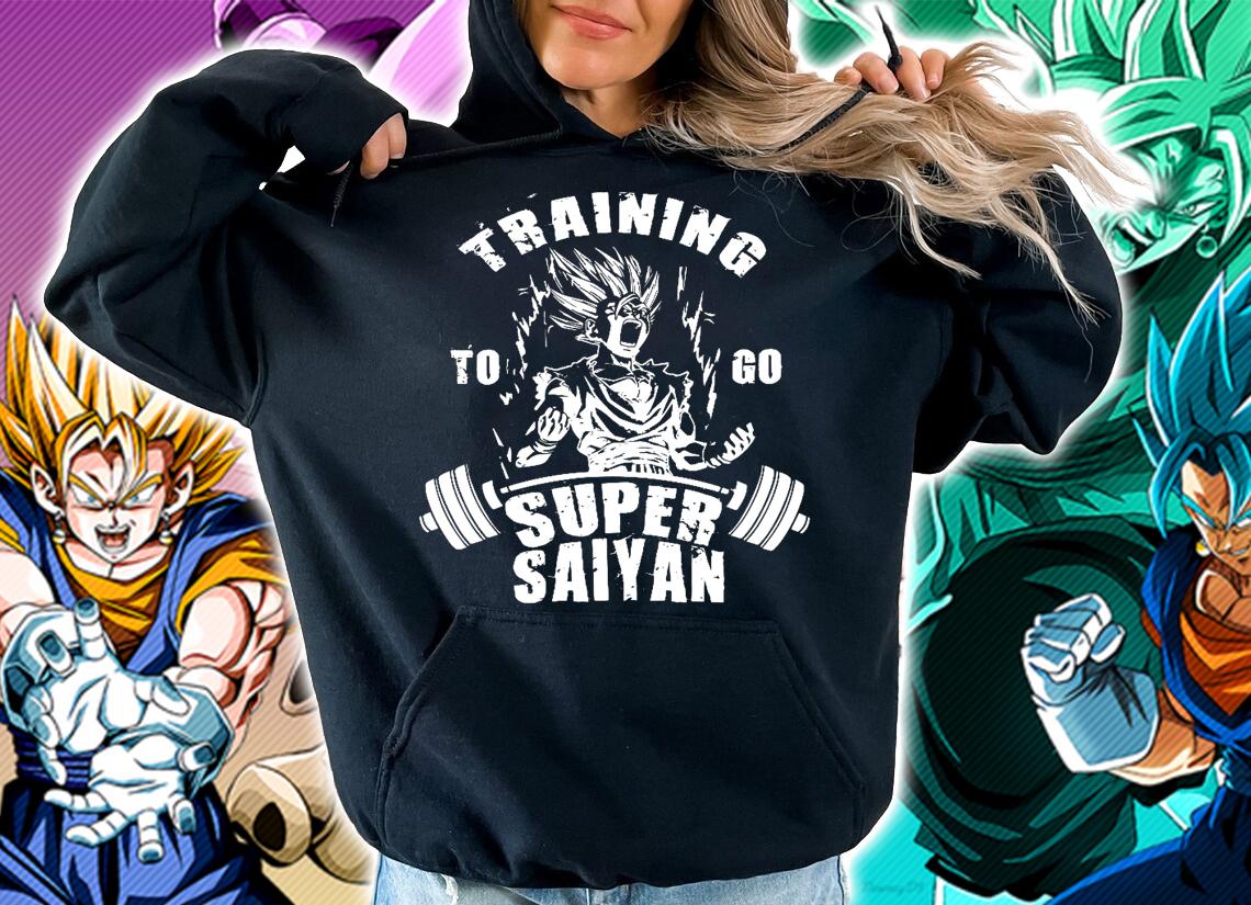 Son Gohan Training To Go Super Saiyan Dragon Ball Z t-shirt hoodie