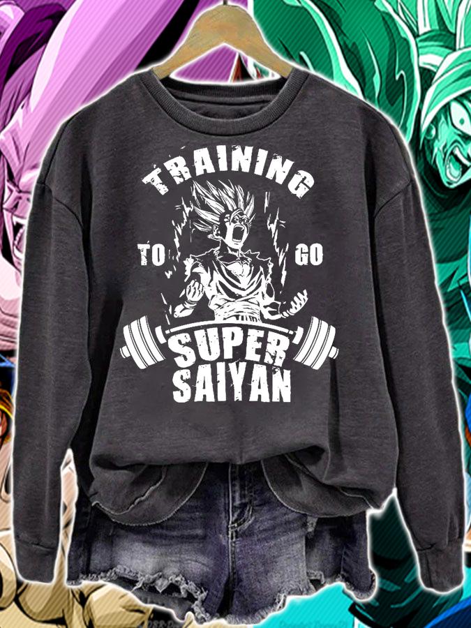 Son Gohan Training To Go Super Saiyan Dragon Ball Z t-shirt sweatshirt