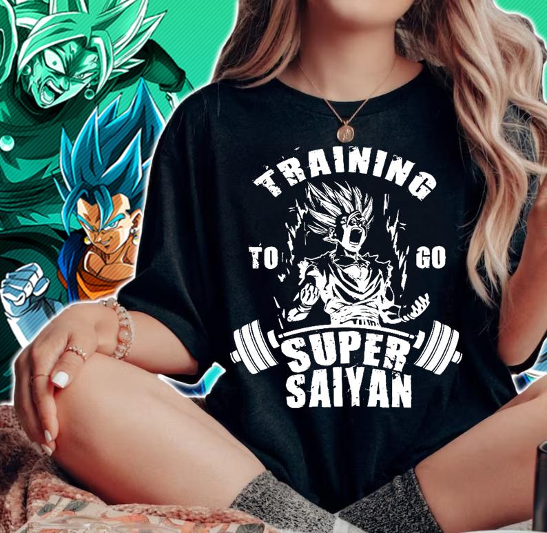 Son Gohan Training To Go Super Saiyan Dragon Ball Z t-shirt woman shirt