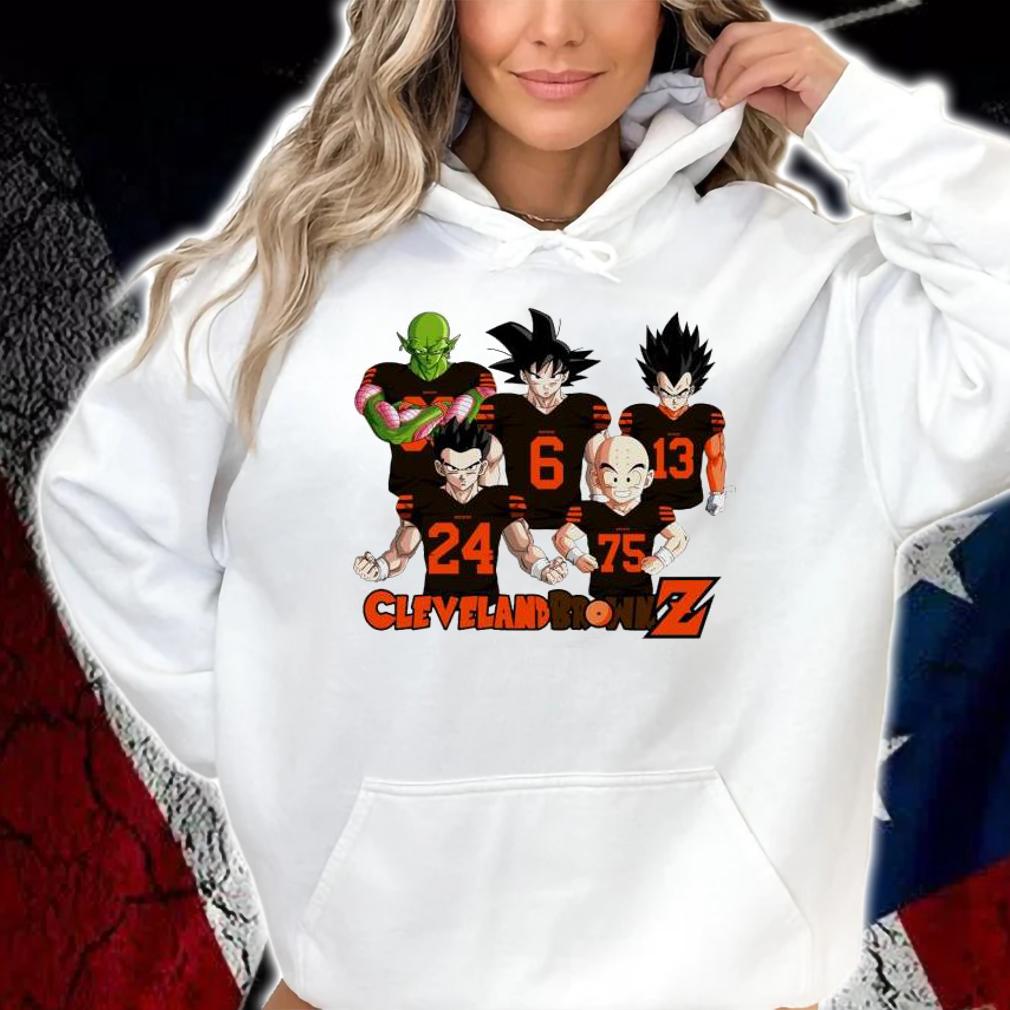 Cleveland Brown Z Son Goku Vegeta Dragon Ball Z Characters T-shirt hoodie