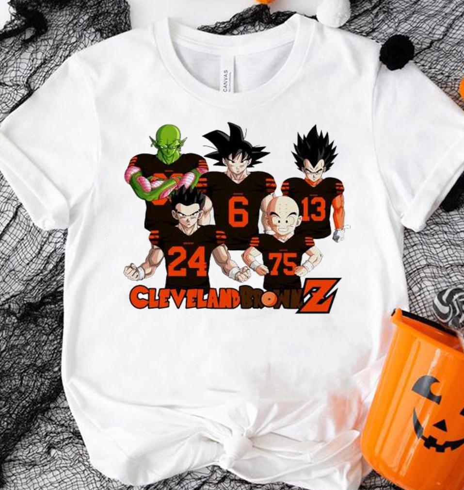 Cleveland Brown Z Son Goku Vegeta Dragon Ball Z Characters T-shirt