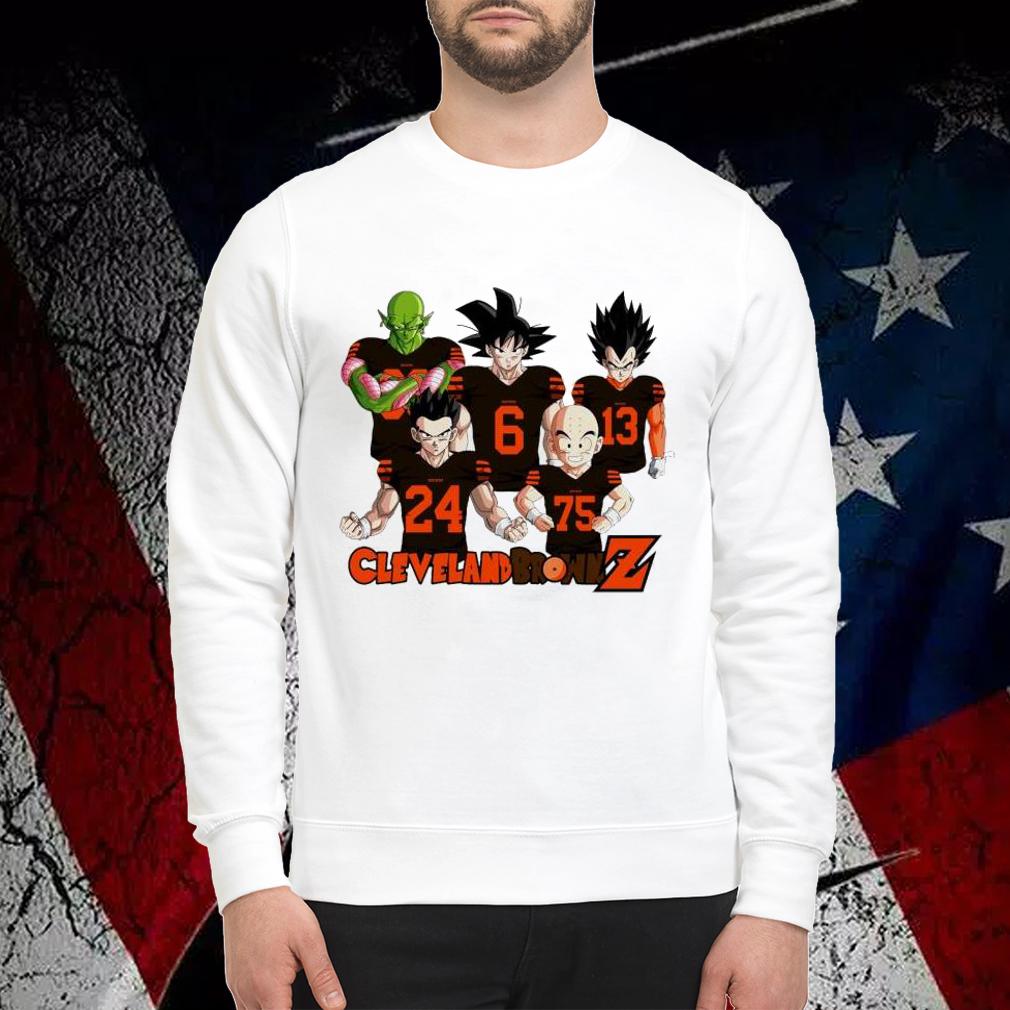 Cleveland Brown Z Son Goku Vegeta Dragon Ball Z Characters T-shirt sweatshirt