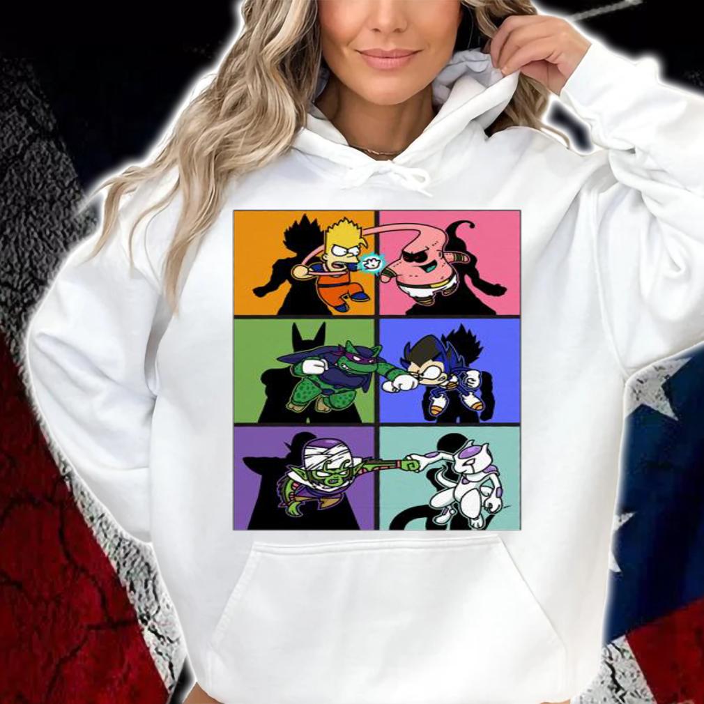 The Simpsons Dragon Ball Z T-shirt hoodie