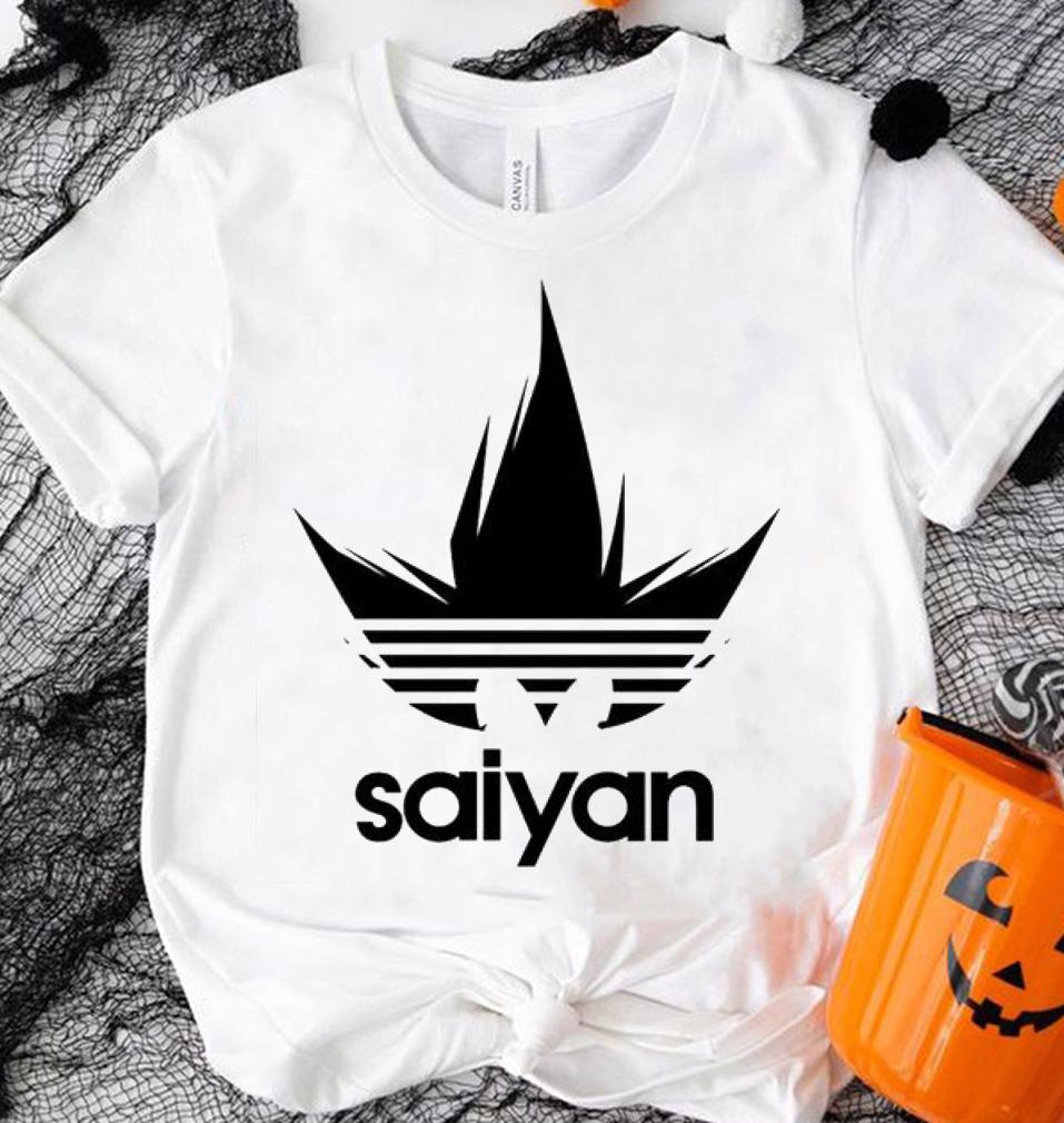 Adidas Saiyan Vegeta Dragon Ball Z Hair DBZ Shirt