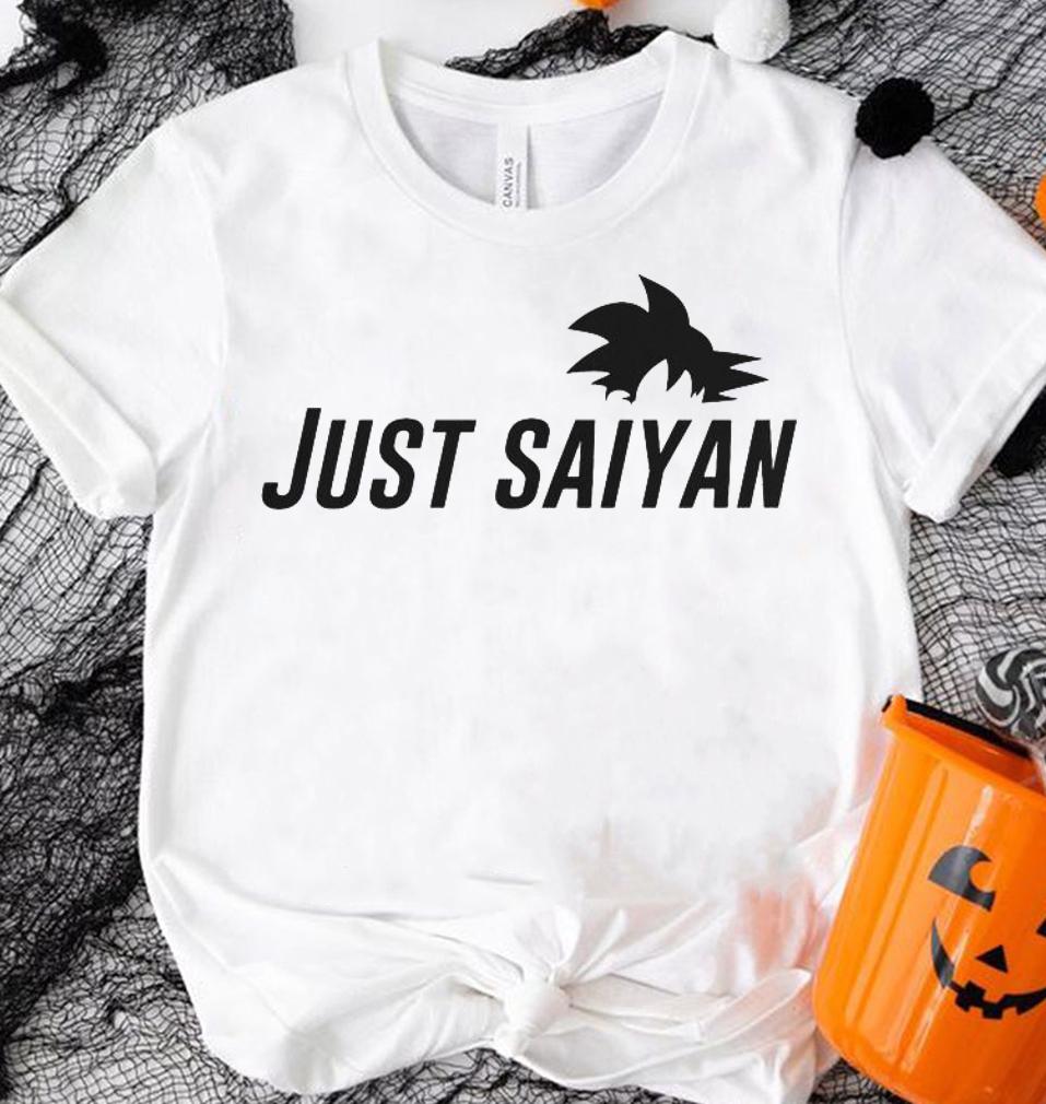 Just Saiyan DBZ Dragon Ball Z Son Goku Shirt