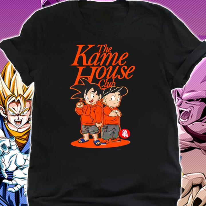 The Kame House Club Dragon Ball Z Son Goku Krillin Shirt