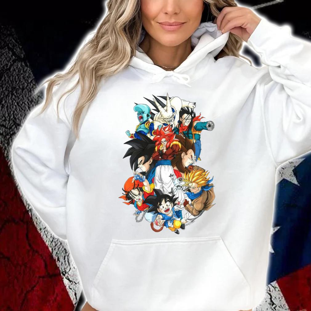 Team Dragon Ball GT Characters t-shirt hoodie