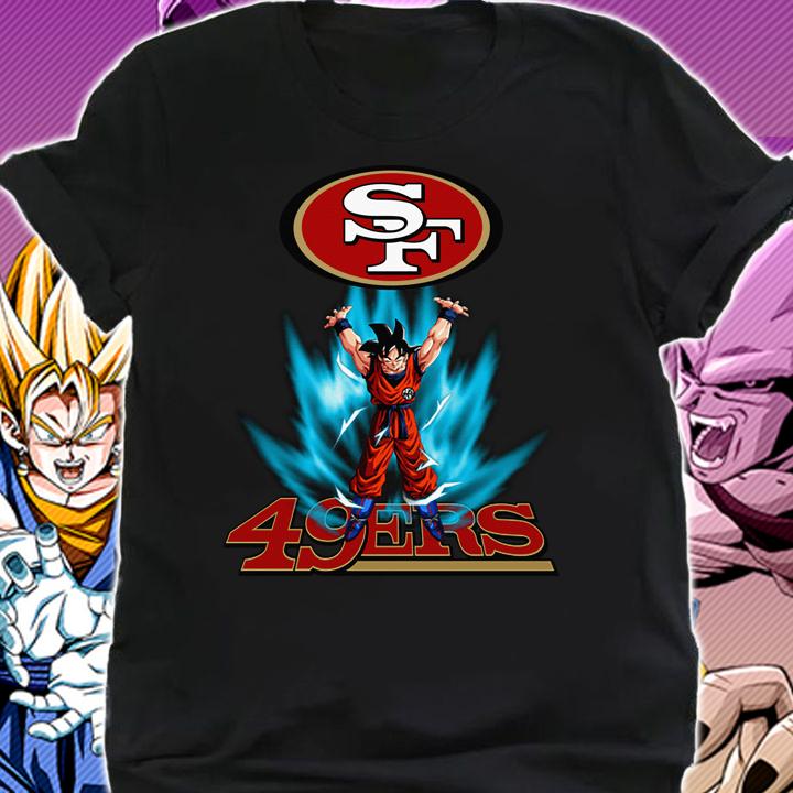 Son Goku Parody San Francisco 49ers Dragon Ball Z T-shirt