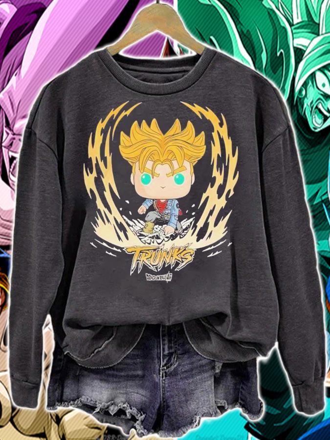 Dragon Ball Super Saiyan Trunks shirt sweatshirt