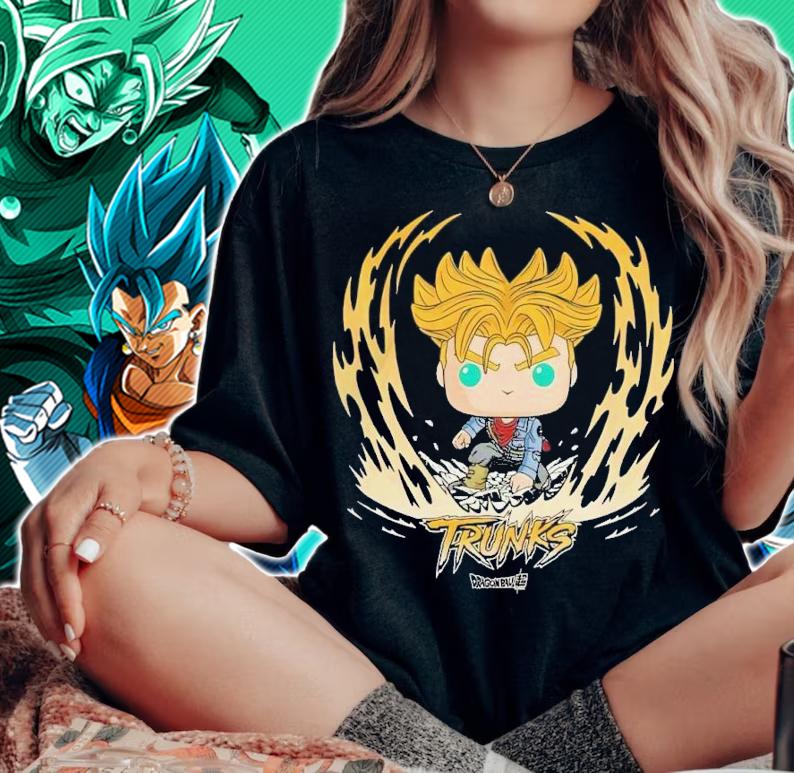 Dragon Ball Super Saiyan Trunks shirt woman shirt