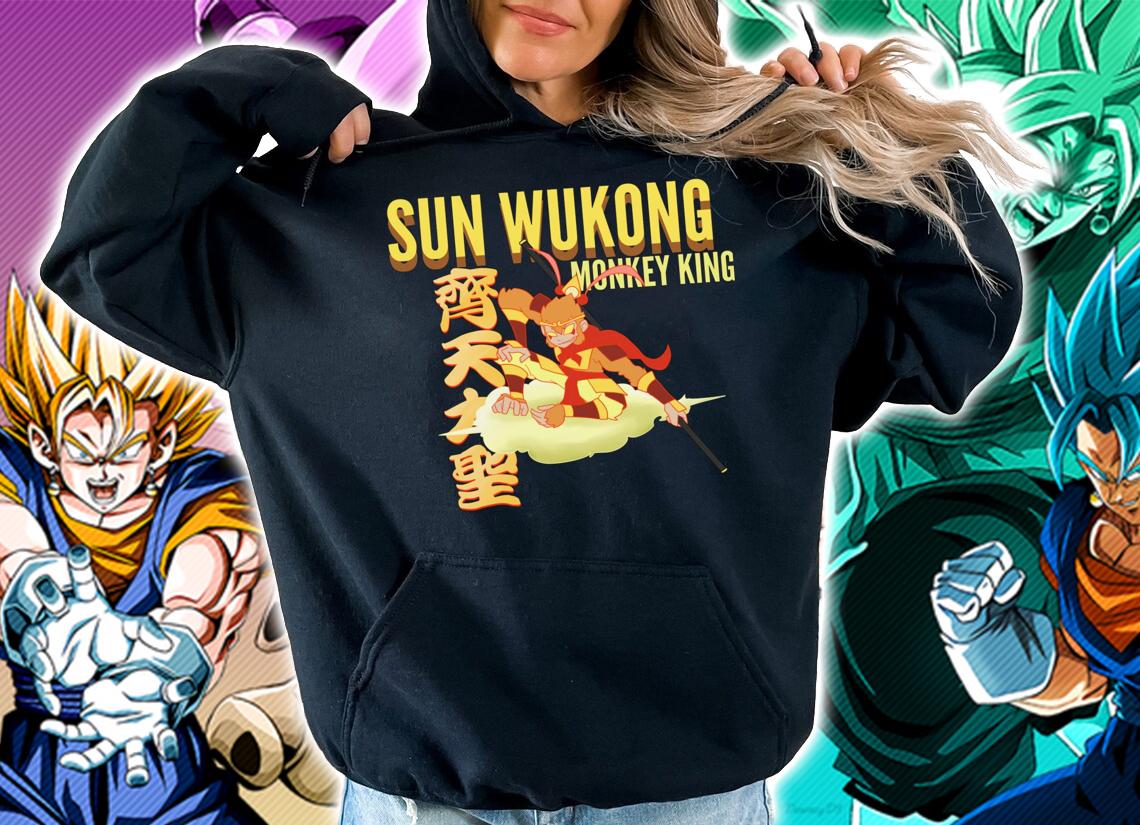 Son Goku Sun Wukong Monkey King Dragon Ball Z T-shirt hoodie