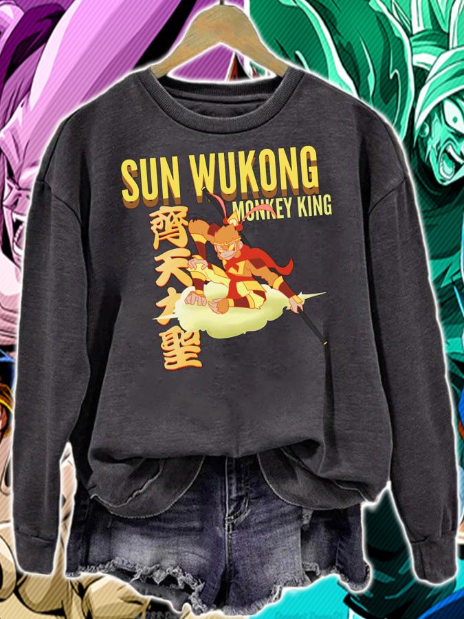 Son Goku Sun Wukong Monkey King Dragon Ball Z T-shirt sweatshirt