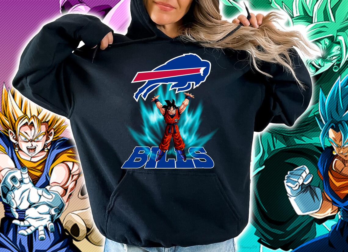 Buffalo Bills X Dragon Ball Z Son Goku T-shirt hoodie