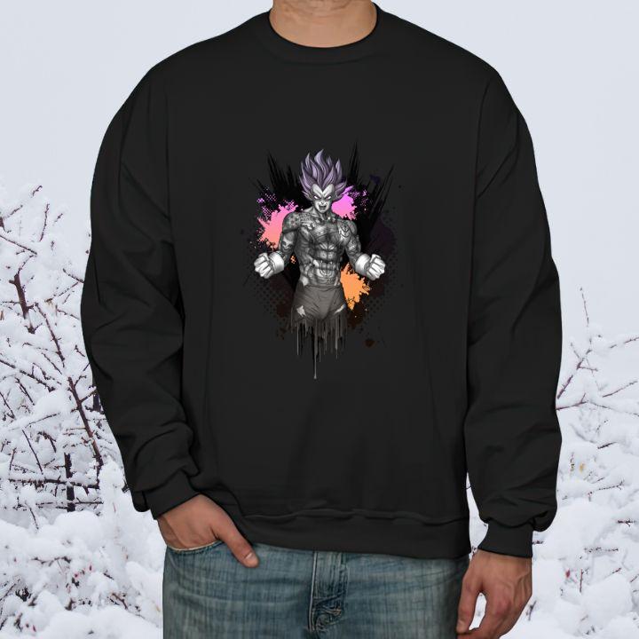 Vegeta Tattoo Shirt Dragon Ball Z sweatshirt