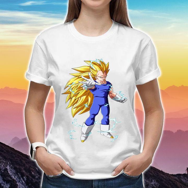 Majin Vegeta Ssj3 Shirt Dragon Ball Z woman shirt