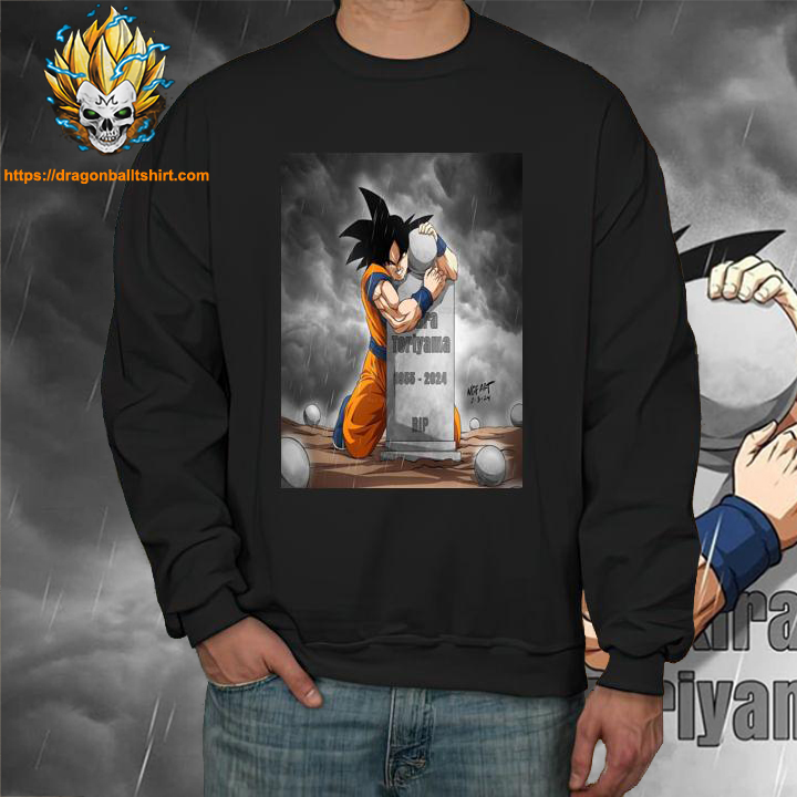 Akira Toriyama Thank You For Memories Shirt Dragon Ball Z sweatshirt