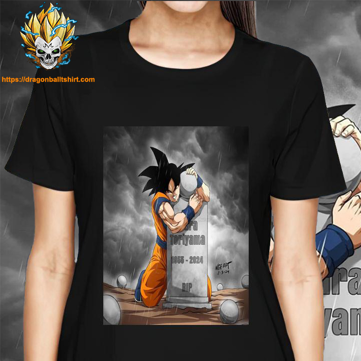 Akira Toriyama Thank You For Memories Shirt Dragon Ball Z woman shirt