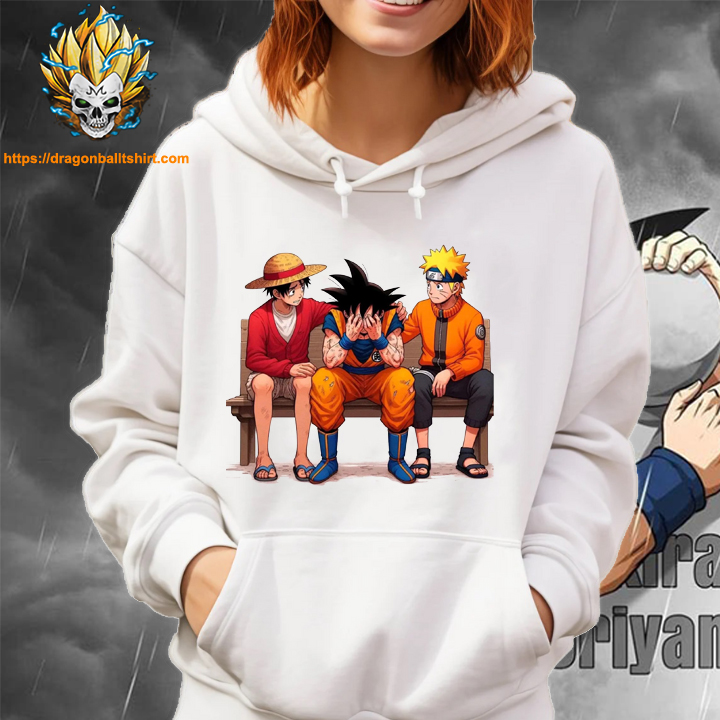 Rest In Peace Akira Toriyama Shirt Dragon Ball Z Luffy Naruto And Son Goku hoodie