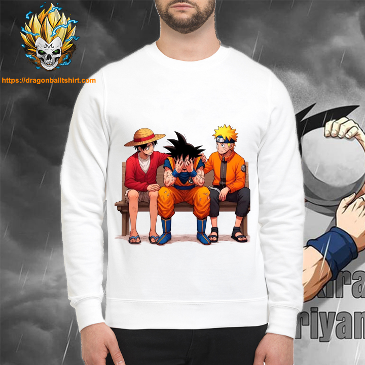 Rest In Peace Akira Toriyama Shirt Dragon Ball Z Luffy Naruto And Son Goku sweatshirt