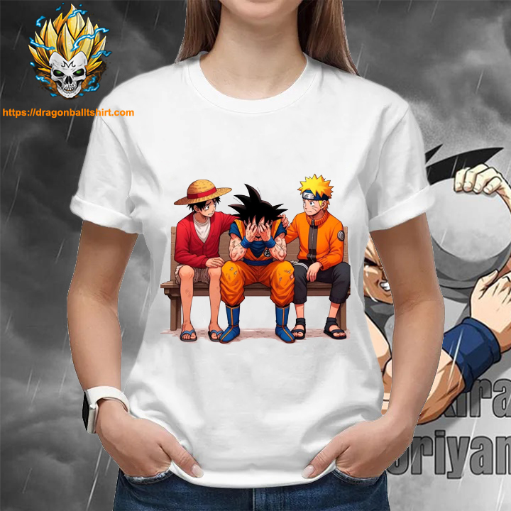 Rest In Peace Akira Toriyama Shirt Dragon Ball Z Luffy Naruto And Son Goku woman shirt