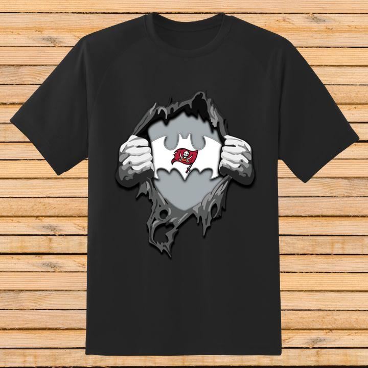 Blood Inside Me Tampa Bay Buccaneers Batman Shirt
