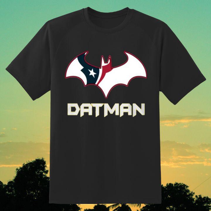 Houston Texans Datman Batman Logo Shirt