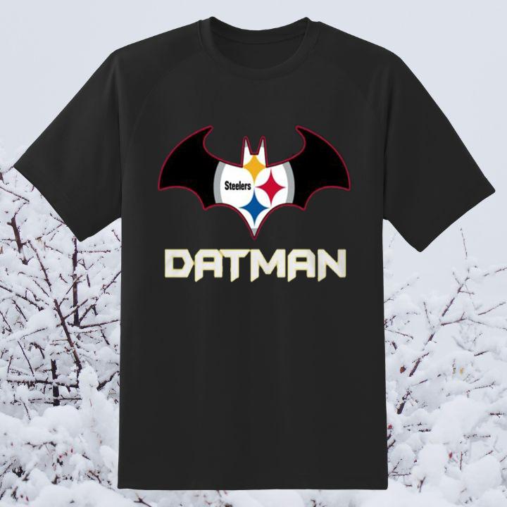 Pittsburgh Steelers Datman Batman Logo Shirt