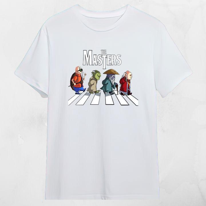 The Masters Abbey Road Muten Roshi Yoda Dohko De Libra Mestre Dos Magos T-Shirt