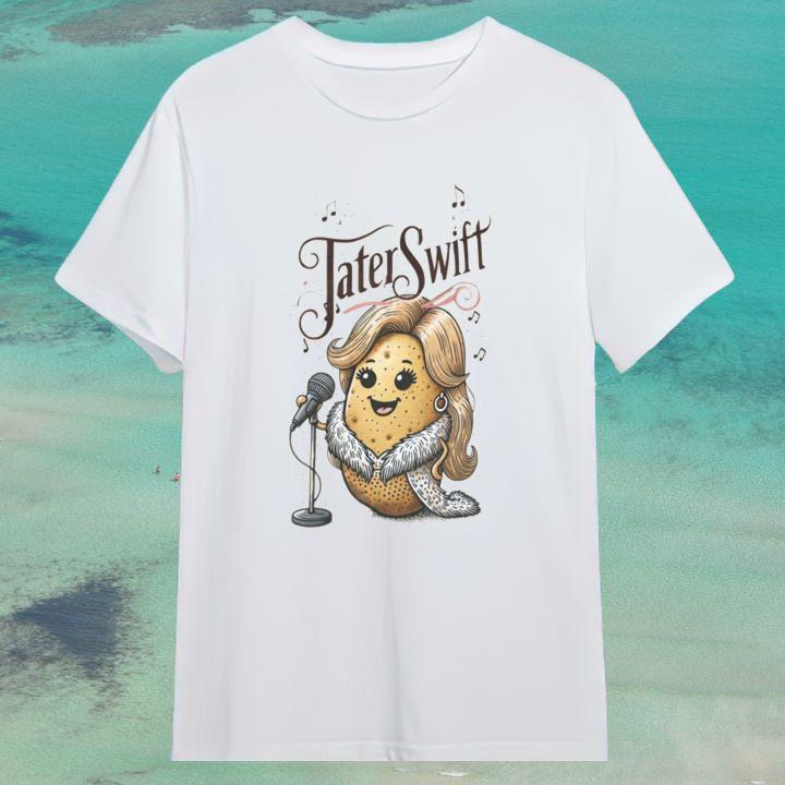 Taylor Swift Tater Swift Eras Gift For Swifties Pop Culture Graphic T-Shirt