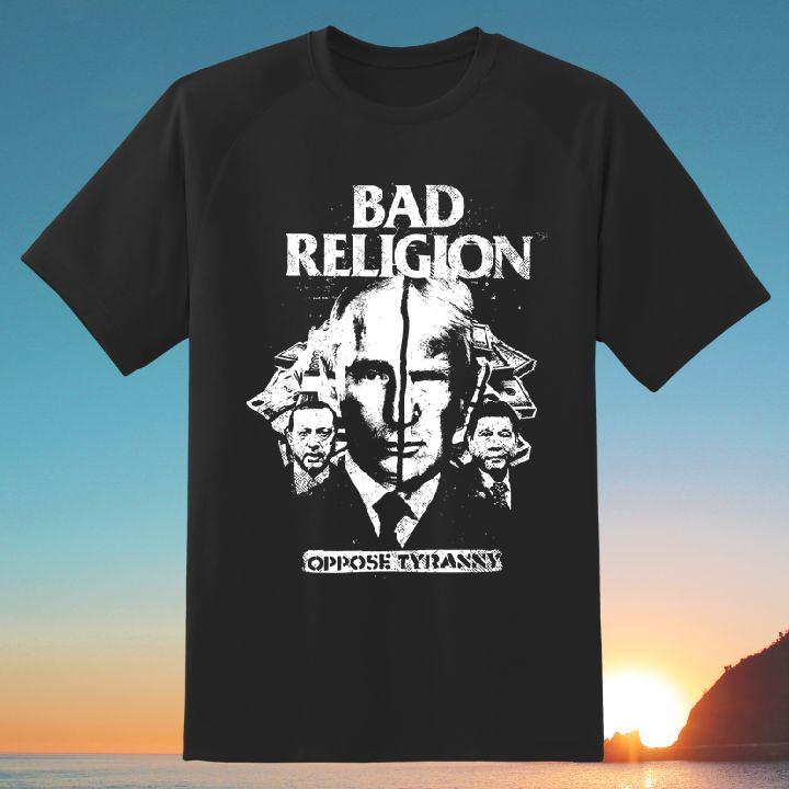 Trump Putin Bad Religion Shirt: Stand Against Tyranny & Show Your Edge
