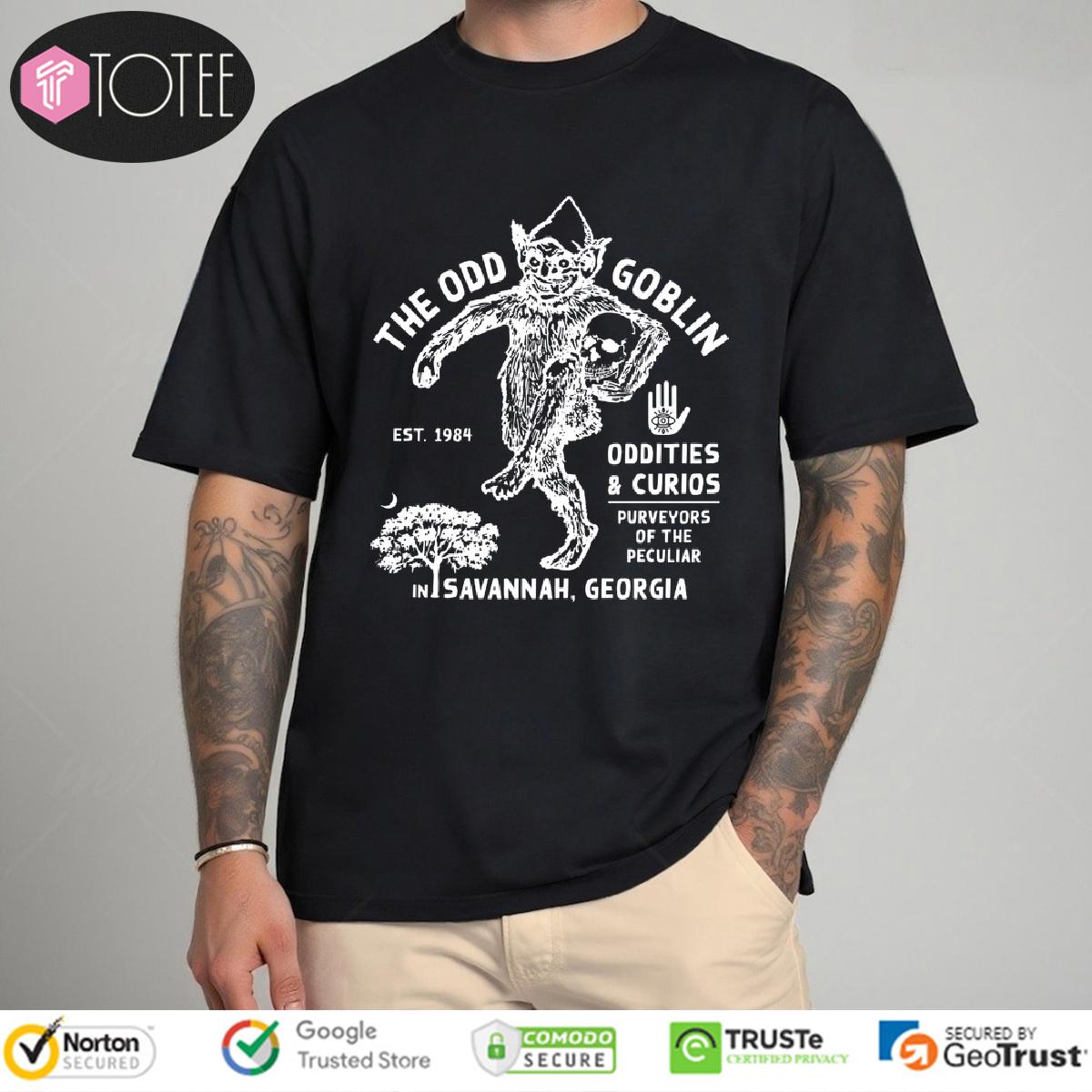 The Odd Goblin In Savannah Shirt