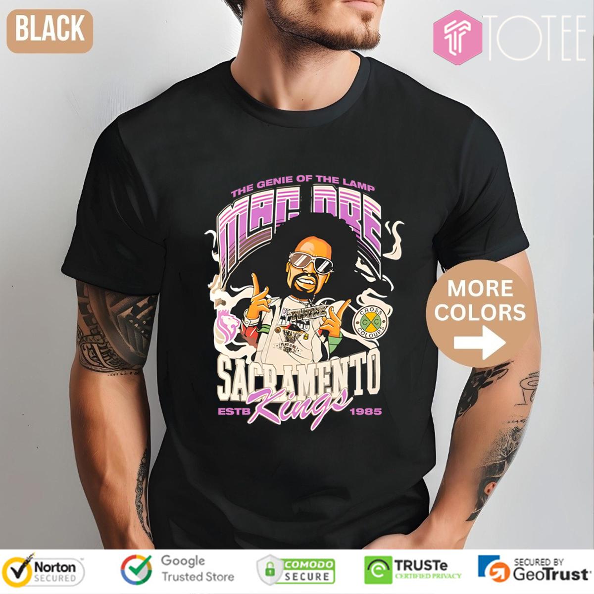 Mac Dre - Genie Of The Lamp Sacramento Kings T-Shirt