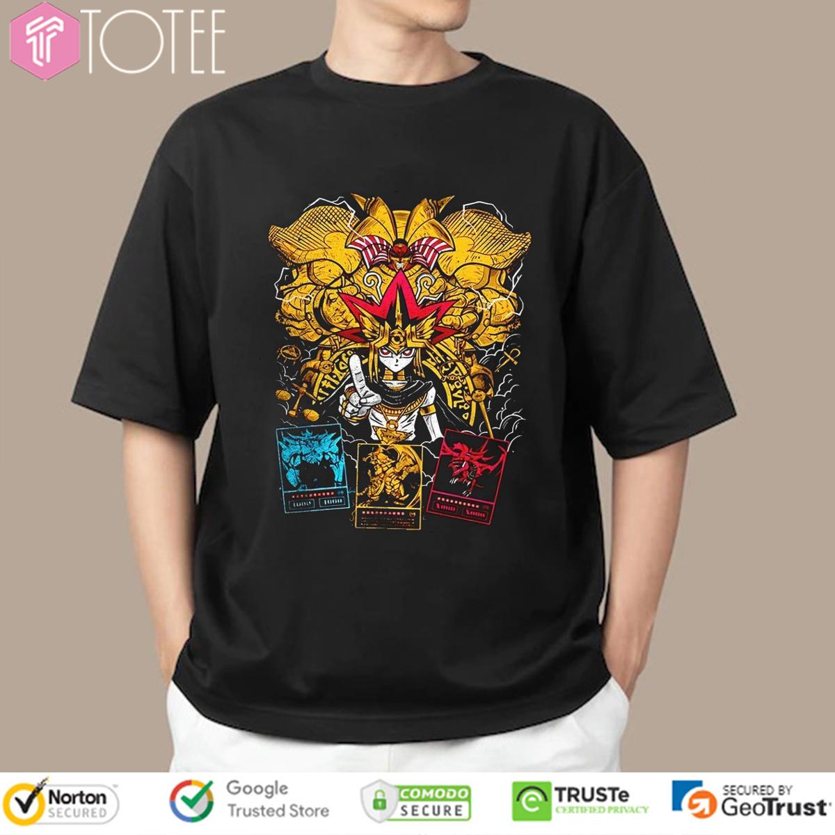 Yugioh Exodia The Egyptian God Cards T-Shirt