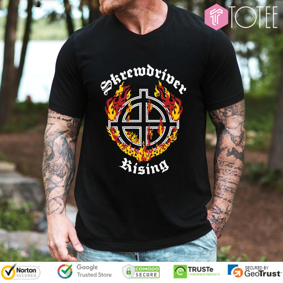 Skrewdriver Rising: Limited Edition Boy Band Shirt - Get Yours Now!