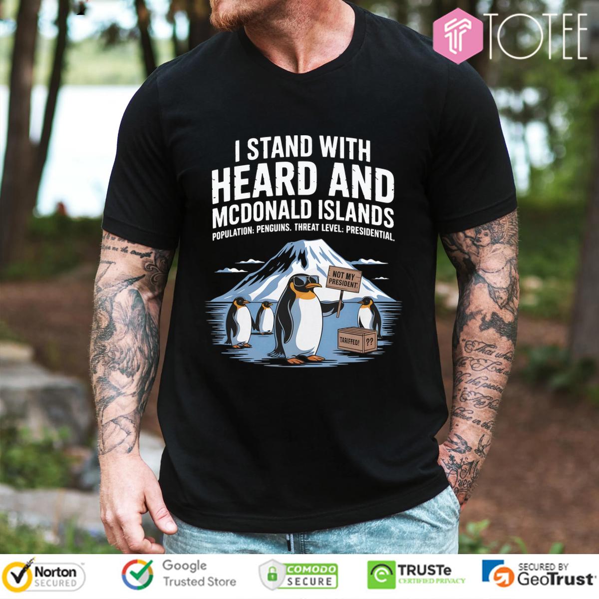 Penguin TShirt: Ultimate Style Today For Heard Islands