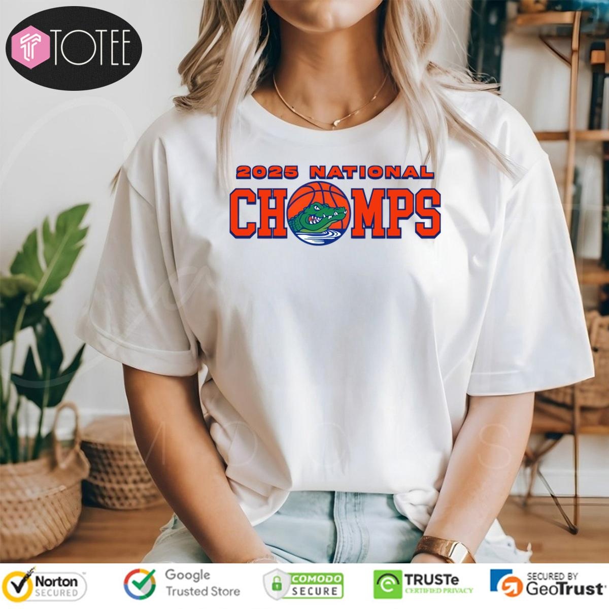 Gators 2025 Natty Chomps TShirt: Proven Championship Results