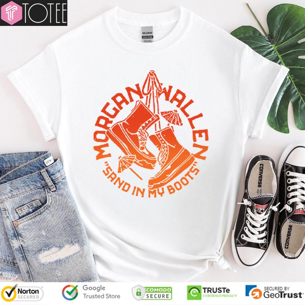 Morgan Wallen White Sand In My Boots T-shirt