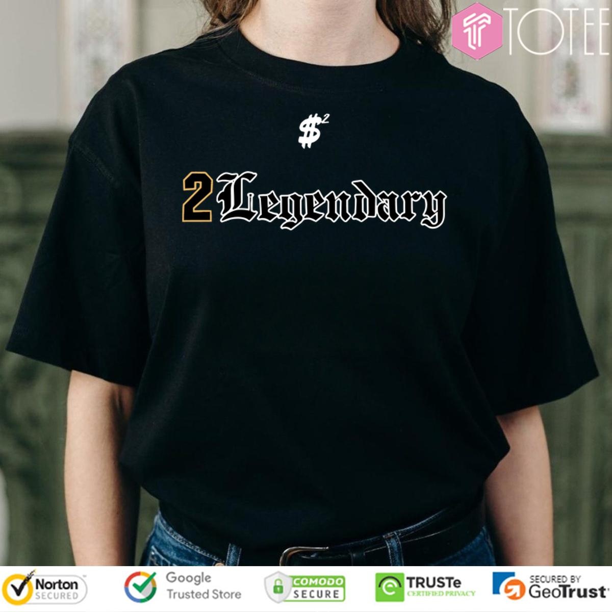 2Legendary Sketch Logo T-shirt