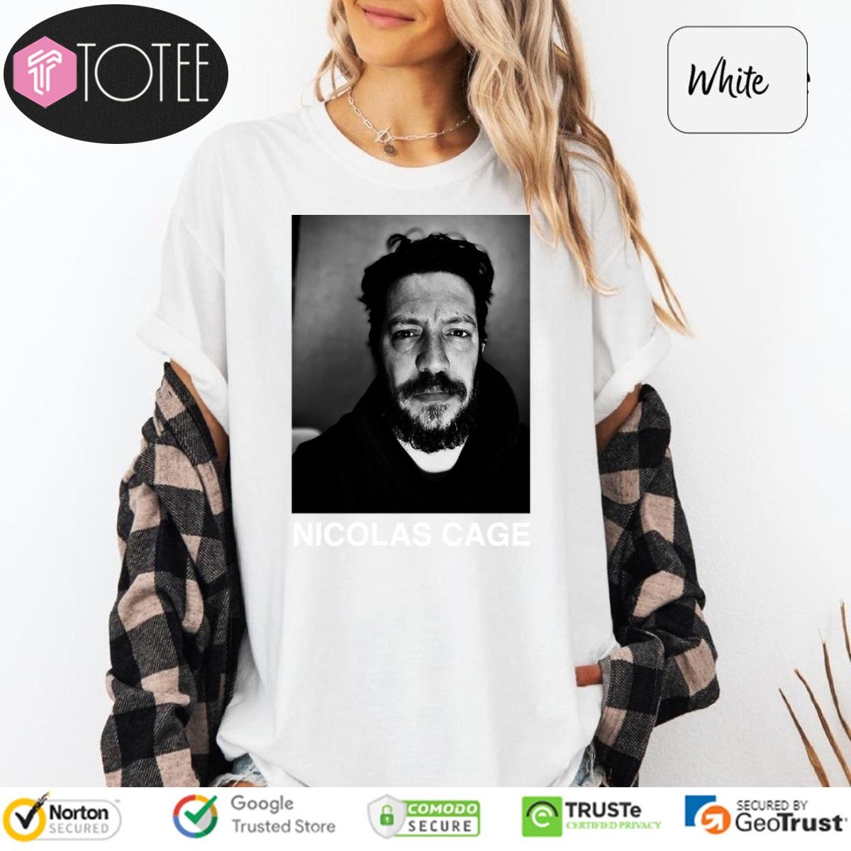 Sal Vulcano Nicolas Cage T-shirt