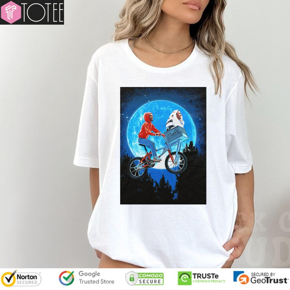 J-Dub X Nick Gallo Oklahoma City Thunder Biker T-shirt