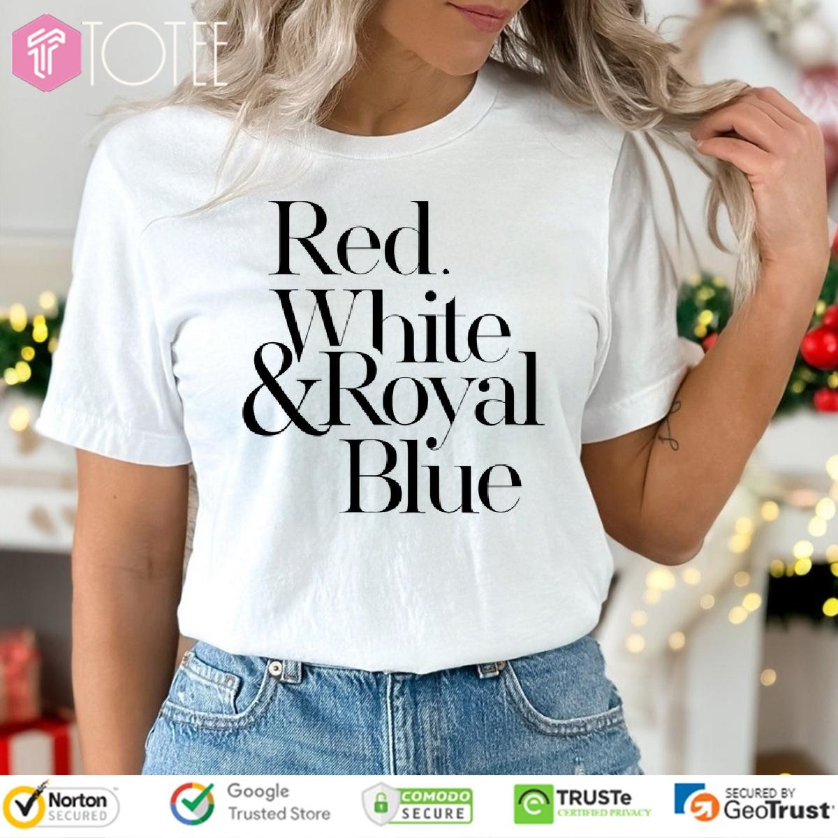Red White And Royal Blue T-shirt