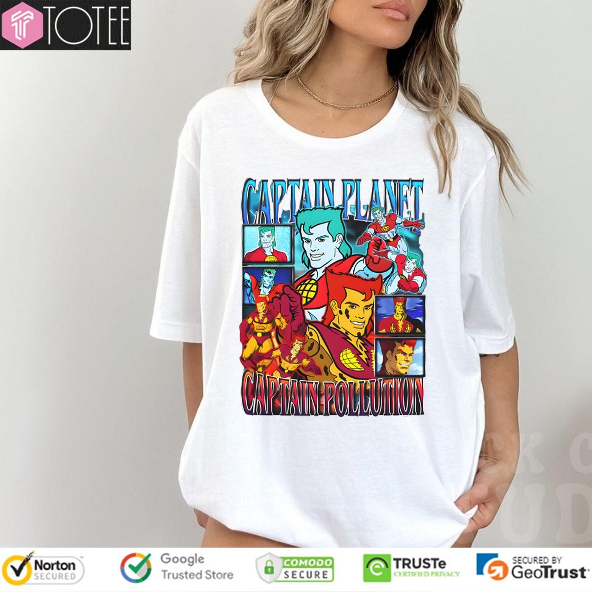 Captain Planet TShirt: Ultimate Retro Tee Results
