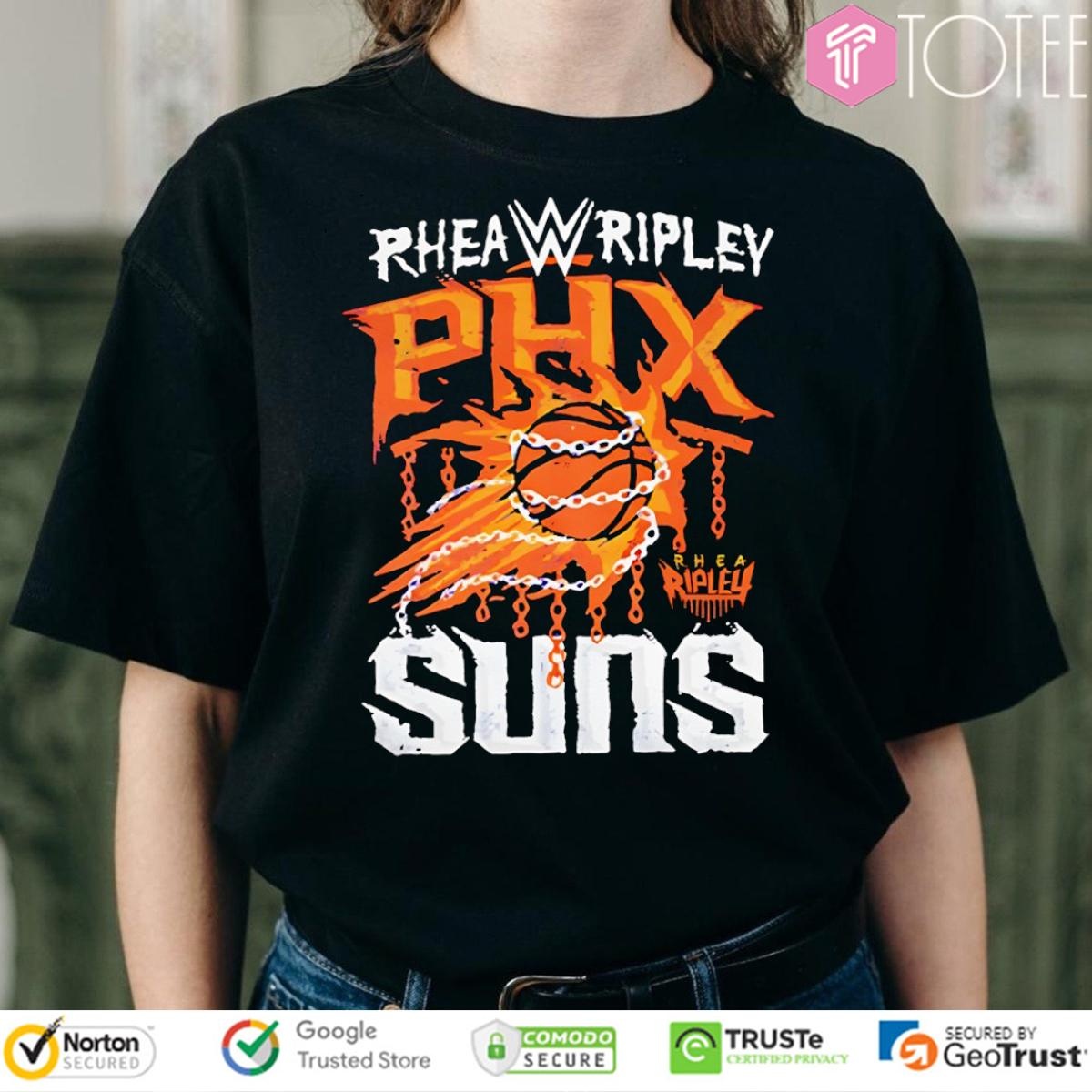 Rhea Ripley Phoenix Suns Nba Wwe T-shirt