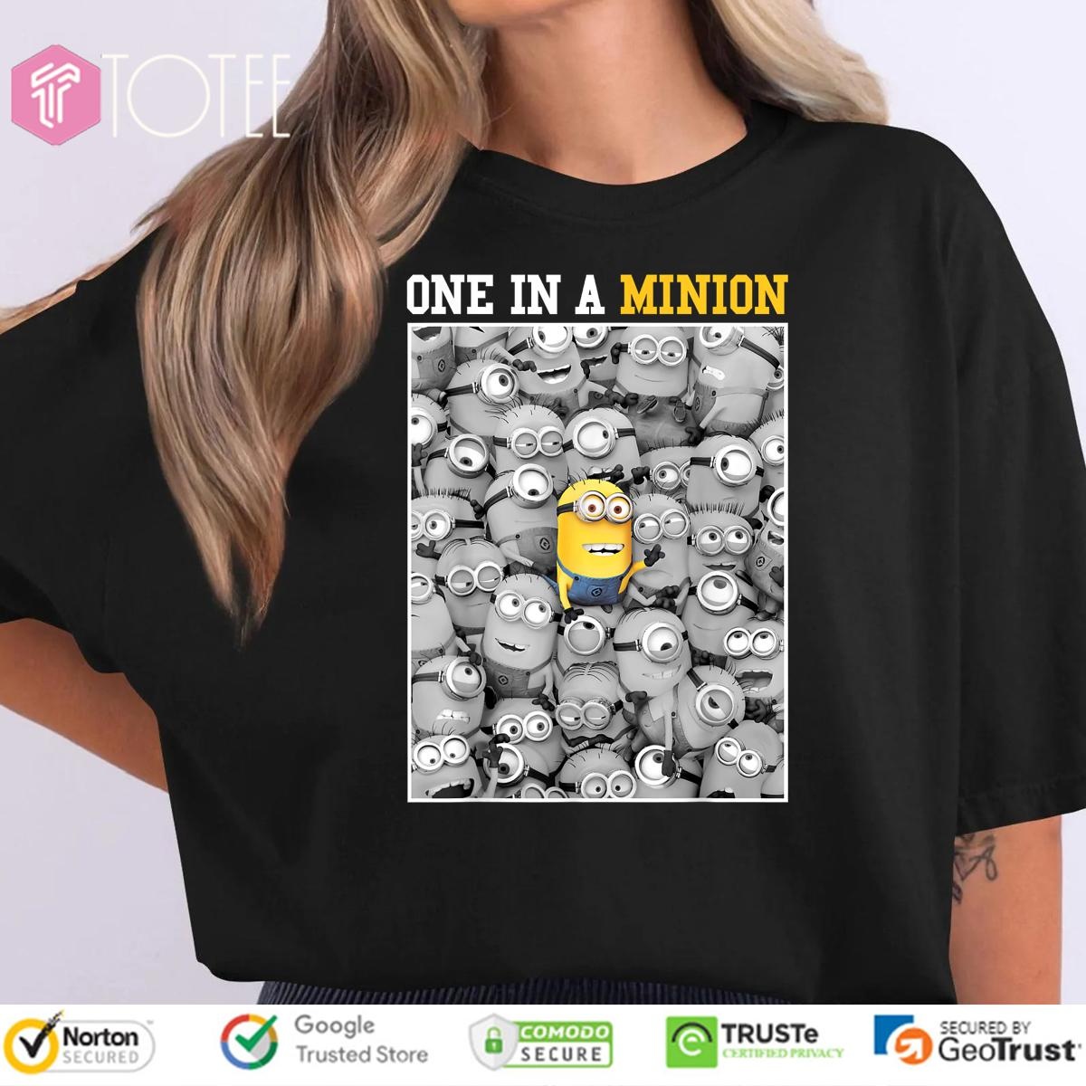 Minions Despicable Me One In A Minion T-shirt