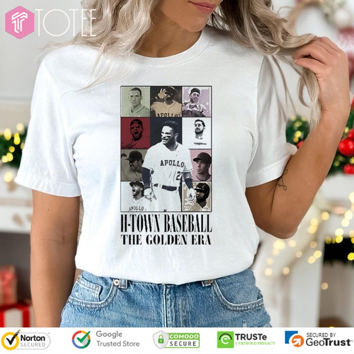 Apollo H-Town Baseball The Golden Ver Eras Tour T-shirt