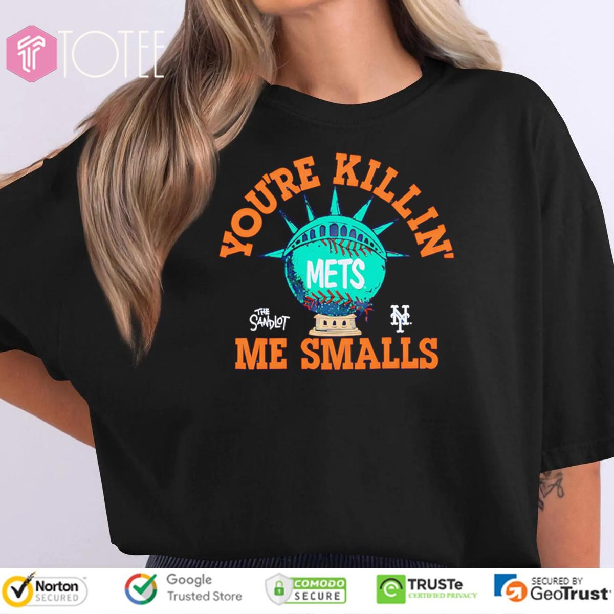 The Sandlot Youre Killin Me Smalls New York Mets Baseball T-shirt
