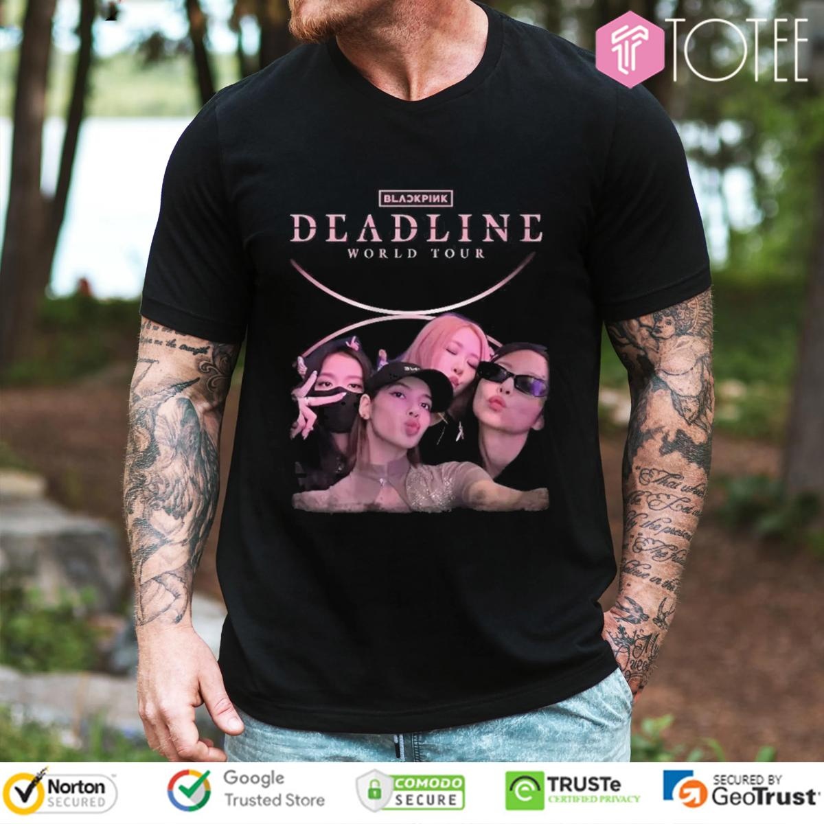 Blackpink Deadline Tour 2025 Selfie T-shirt
